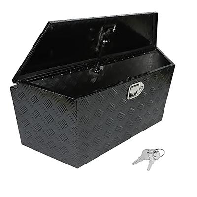 Trailer Tongue Box 39 Inch Trailer Tool Box Diamond Plate Waterproof T