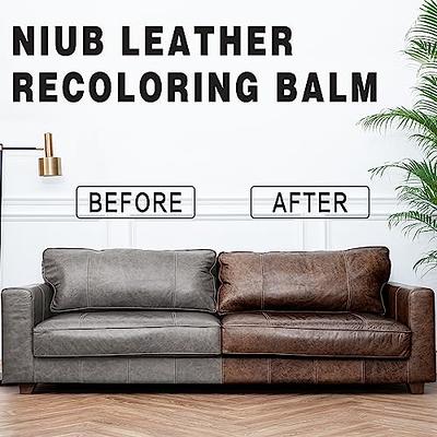 NIUB Leather Recoloring Balm, 8.5Oz Dark Brown Leather Color Restorer,  Leather Scratch Remover, Leather Restorer for Couches,Furniture,Leather  Shoes, Leather Couch Paint, Quick Dry Leather Balm - Yahoo Shopping