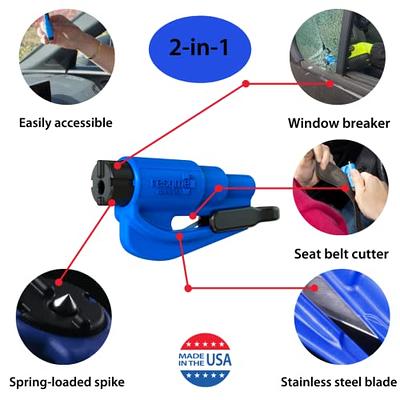 ResQme Genuine Rescue Quick Car Escape Tool Seatbelt Cutter Glass Breaker