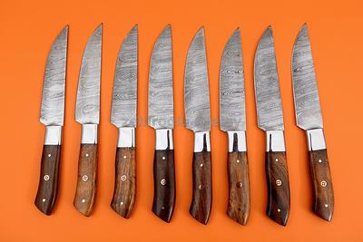  COOCRAFT 6PC Kitchen Knife Set, German Stainless Steel