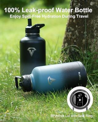 64oz Water Bottle with Straw Portable Leakproof Non-Toxic Sports
