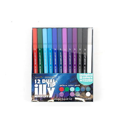 Art 101 Creative Tools Dual Tip Alcohol Based Illy Illustration Markers in  Three Color Packs - Yahoo Shopping