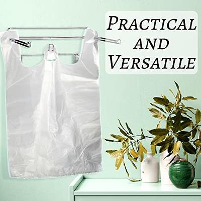 2Pcs Trash Rack for Kitchen Stainless Steel Hanging Garbage Bags