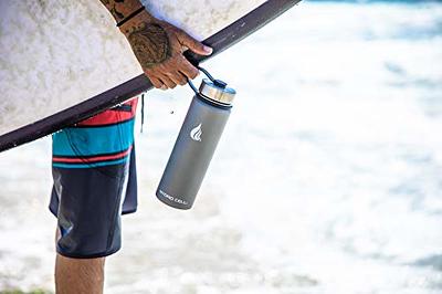 HYDRO CELL Stainless Steel Insulated Water Bottle with Straw - For