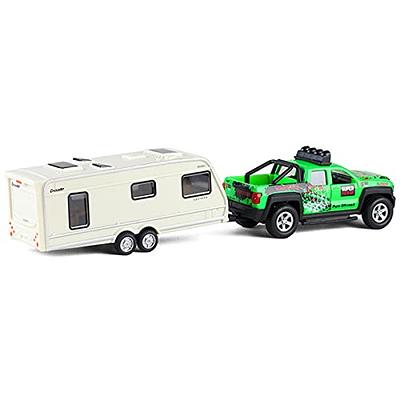 Pickup Truck Trailer Towing Toy Camper