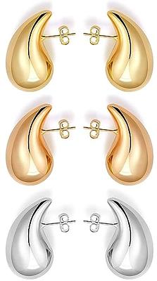 Chunky Silver Hoop Earrings, Thick Sterling Silver Earrings, Large Hoops, Waterproof Silver Hoops, Tube Hoops, Minimal Jewelry