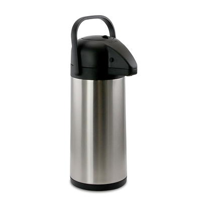 Zulay Commercial Coffee Urn - 50 Cup Fast Brew Stainless Steel Hot Beverage  Dispenser - BPA-Free Commercial Coffee Maker - Hot Water Urn for Catering