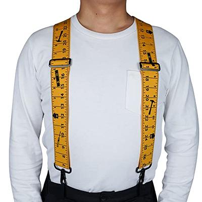 Man of Men Red Suspenders for Men, Red Suspenders for Women