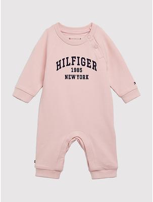 Tommy Hilfiger Girls\' Babies\' Varsity Coverall - Pink - 3-6M - Yahoo  Shopping