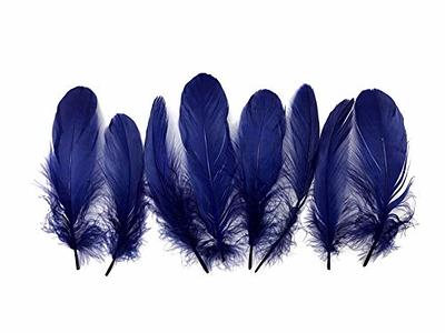 PATIKIL 4-6 Inch Natural Feathers, 150 Pack Bulk Feathers for Crafts  Carnival Handwork Clothing Costumes Wedding Party Style 1, Red
