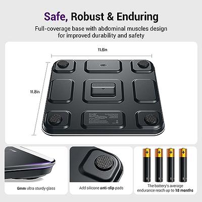 Scale for Body Weight, Digital Bathroom Scales for People, Most Accurate to  0.05