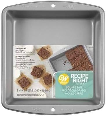 Wilton Recipe Right Non-Stick 13 x 9-Inch Covered Oblong Baking Pan with  Lid, Pack of 2