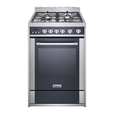 Contoure 21 3-Burner Drop-In GAS Range, Black with Stainless Steel Accents | Camping World