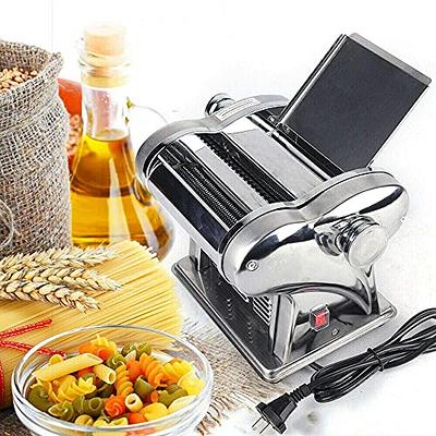 Noodle Maker 135W Electric Pasta Maker Machine 1.5 mm * 4 mm Stainless  Steel Portable Dumpling Dough Noodle Making Machine Dough Cutter Roller for  Spaghetti Fettuccini Lasagna - Yahoo Shopping