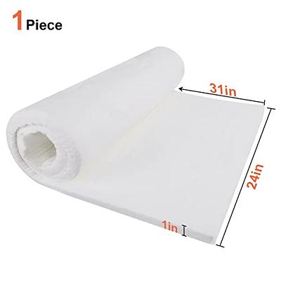 Ceramic Fiber Insulation Blanket, 8# 2600F, 1 x 24 x 300, Fireproof  Insulation Baffles for Furnace Forge Chimney Kiln Stove Fireplace Pizza  Oven