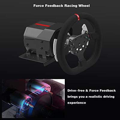 PXN V10 3 IN 1 Force Feedback Racing Wheel Gaming Steering Wheel Volante pc  With Hall
