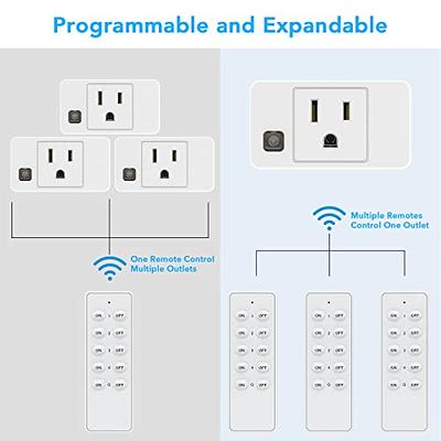 433.92Mhz Wireless Remote Control Socket House Power Outlet Light