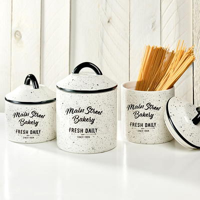 Everyday Coffee, Sugar, Flour Kitchen Canister Set