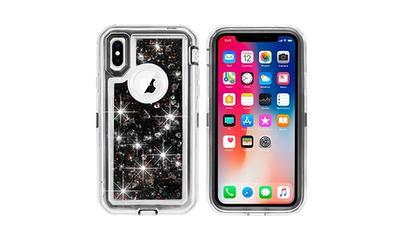 JETech Case for iPhone Xs Max 6.5-Inch, Shock-Absorption Bumper Cover (Clear)