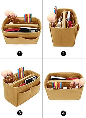 Doxo Felt Purse Organizer Insert for Tote,Bag Dividers for Handbags,Fit LV  Pochette Bags and More.(Brown-Felt) - Yahoo Shopping