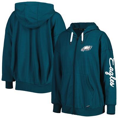 Women's MSX by Michael Strahan Midnight Green Philadelphia Eagles Emerson  Lightweight Full-Zip Hoodie - Yahoo Shopping