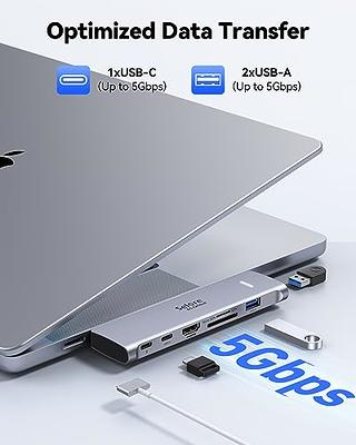 Adaptador Hub Usb-c Mac Macbook Air Pro Hdmi 4k 40gb 13 15