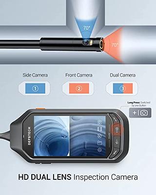 DEPSTECH 5 IPS Screen Borescope Inspection Camera with 4.92ft