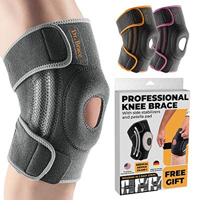 1Pair Copper Knee Sleeves, Professional Copper Knee Braces for Men and  Women, Premium Compression Support for Knee Pain, Sports, Workout,  Arthritis, ACL, Joint Pain Relief 