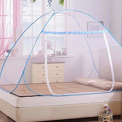 Anntool Pop-Up Mosquito Net, Portable Bed Canopy Folding Mosquito Net, Fine Mesh  Net for Bed