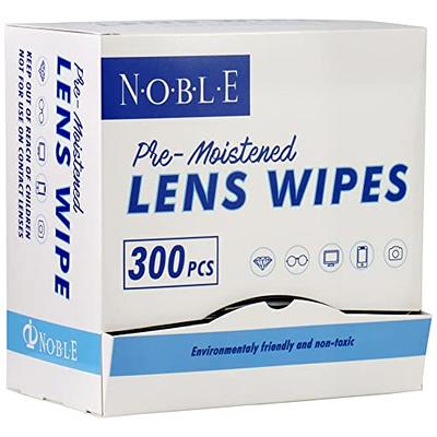 Care Touch Lens Wipes for Eyeglasses, Individually Wrapped Eye Glasses  Wipes