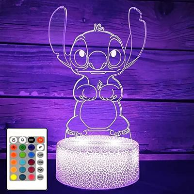 Hot toys Disney Lilo Stitch Led Light Figures toys Star Baby Usb