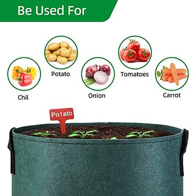 Potato Vegetable Grow Bag with Handle Thickened 7/10 Gallon