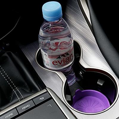 2PCS Butterfly Car Cup Holder Coasters with Bling Crystal Rhinestones,  Anti-Slip Silicone Automotive Car Holders Insert Coasters Drink Car Cup  Mat