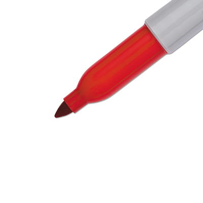 Sharpie Permanent Markers, Fine Point, Red, 36 Count - Yahoo Shopping