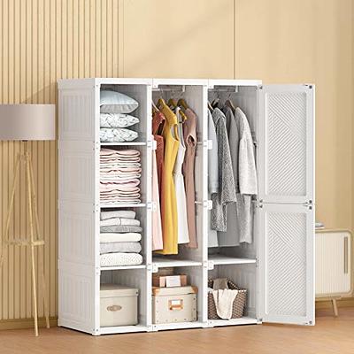 Armoires Wardrobe Closet Cabinet Hanging Drawers Storage