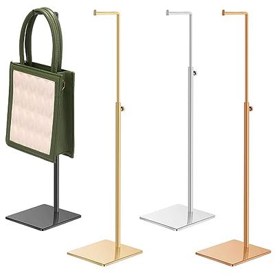 Adjustable Metal Handbag Rack Tabletop Handbag Purse Display Stand Single  Hook Bag Stand Holder (Black) : Amazon.in: Home & Kitchen