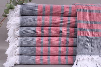 Turkish Hand Towels Pestemal Red, Kitchen, Bath & Laundry