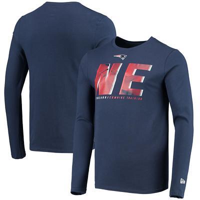 New England Patriots Nike Rewind 3/4-Sleeve T-Shirt - White/Royal