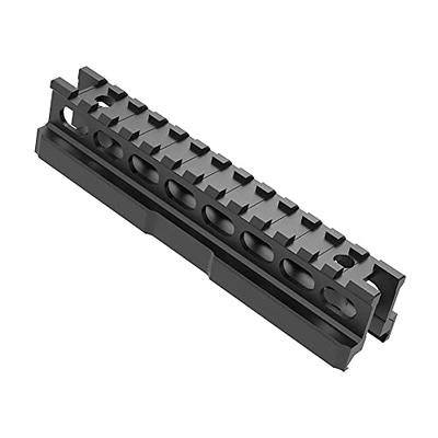 Eastern Tactical Supply 3/8 11MM to 7/8 Dovetail to Picatinny Adaptor  Mount 24 Slots (DV24), 260mm, Low Profile Dovetail to Picatinny Rail  Adapter 11mm to 21mm Picatinny Riser Mount, Length 10 