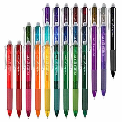 RIANCY Erasable Gel Pens Clicker 8 Colors Retractable Erasable Gel Pen  Clicker Pens Fine Point 0.7mm Make Mistakes Disappear Comfort Grip for  Drawing Writing Crossword Puzzles School Supplies - Yahoo Shopping