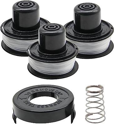 RongJu RONGJU 16 Pack Weed Eater Replacement Parts for Black&Decker AF-100,  12 Pack 30ft 0.065 String Trimmer Line Replacement Spools