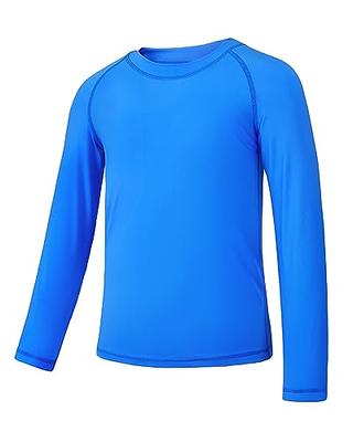 Women's UV Surfing Rash Guard - 100 Blue - Caribbean blue - Olaian