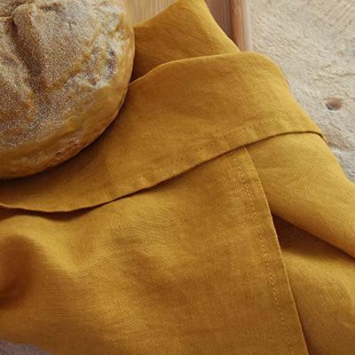 Stonewashed linen - pure 100% flax linen kitchen tea towel or hand