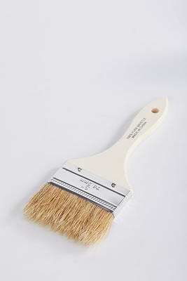 Natural Bristle Flat 1-in. Chip Household Paint Brush for Paint and Crafts