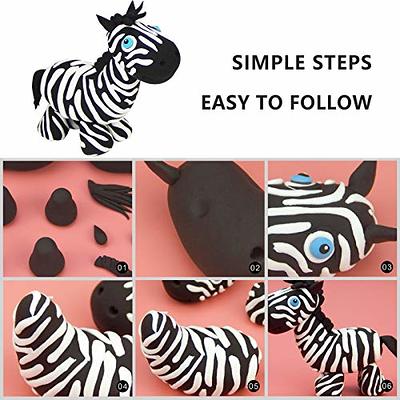 36 Colors Air Dry Magic Clay, Soft & Ultra Light DIY Molding Clay With  Sculpting Tools, Animal Decoration Accessories 