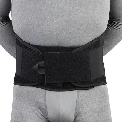 OTC Lumbosacral Support, 7-inch Lower Back, Lightweight Compression,  Elastic, White, Medium