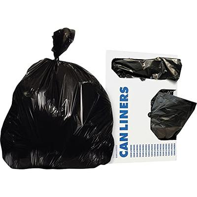 Plasticplace 65-Gallons Green Outdoor Plastic Can Twist Tie Trash