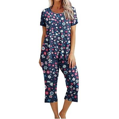 STYESH women's pajama sets, women's pajamas, womens capris for summer  clearance, pajama sets for women soft cotton, pink pajama set women,  matching pajama set for women, womens pajama set - Yahoo Shopping