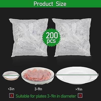 Fresh Keeping Bags 200pcs with Elastic Shrinkable Food Storage Covers for  Kitchen Bowl/Plates - Yahoo Shopping