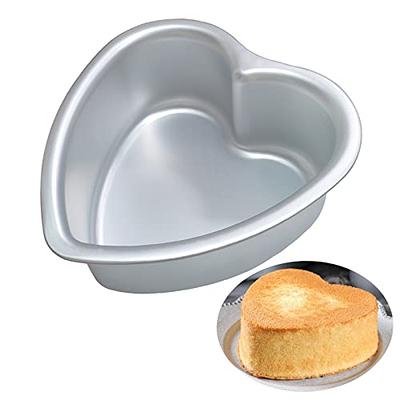 Heart shaped aluminum cake pan